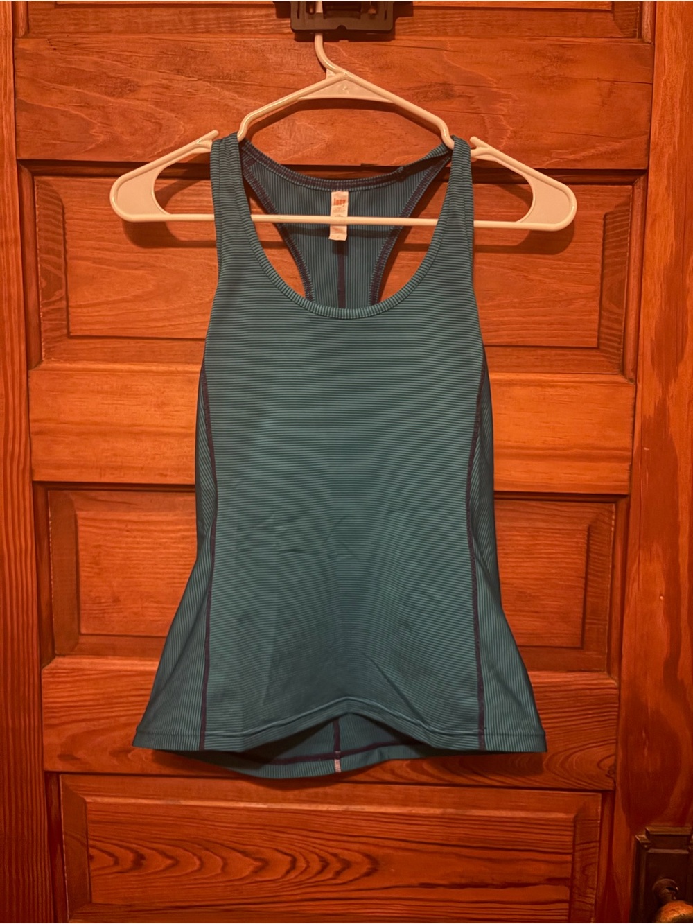 Lululemon Lucy Women’s Teal Racerback Tank Top - Comfortable Activewear S